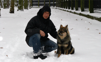 Bjella im Schnee